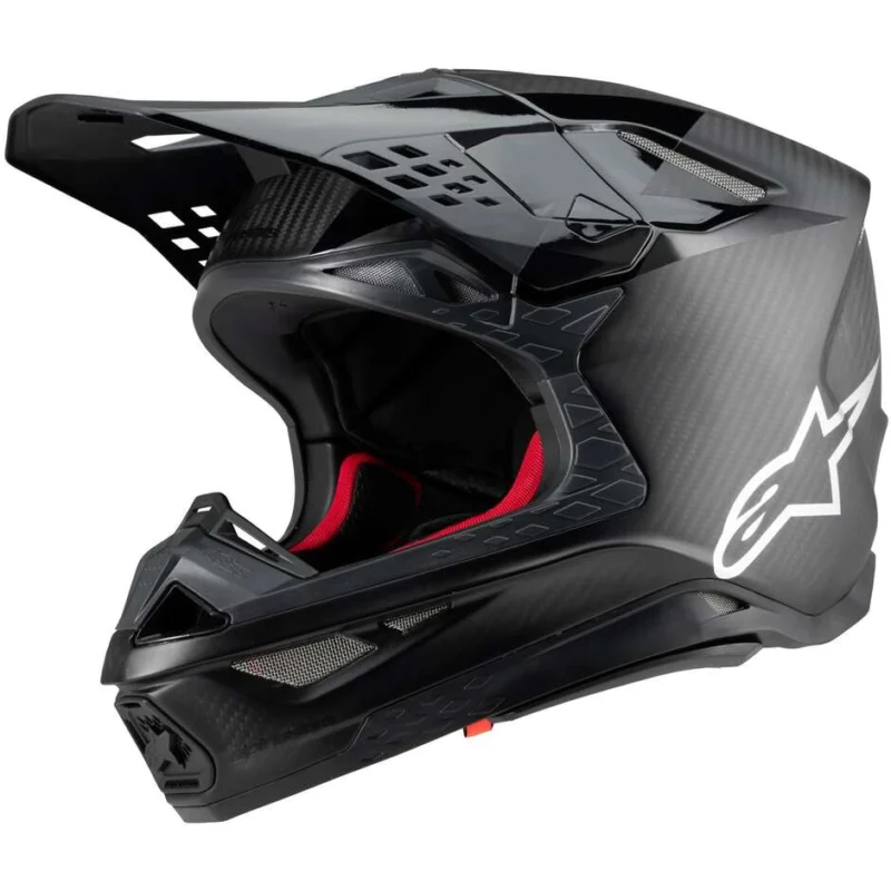 Casco Moto Cross Enduro Alpinestars SUPERTECH S-M10 FAME 22.06 M & gNero Direttamente Dal Produttore