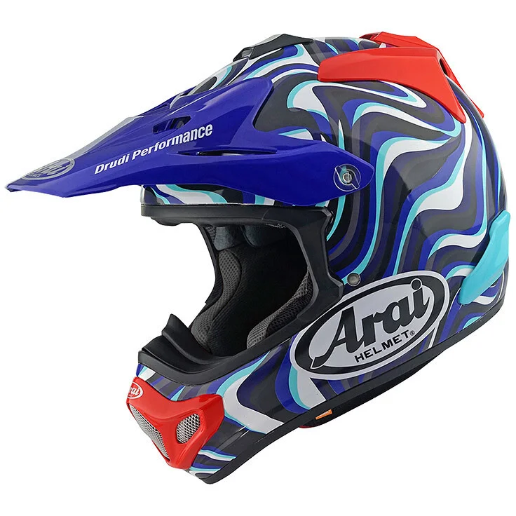 Compra Oggi Stesso Casco Moto Cross Enduro Arai MX-V EVO Stream Blu