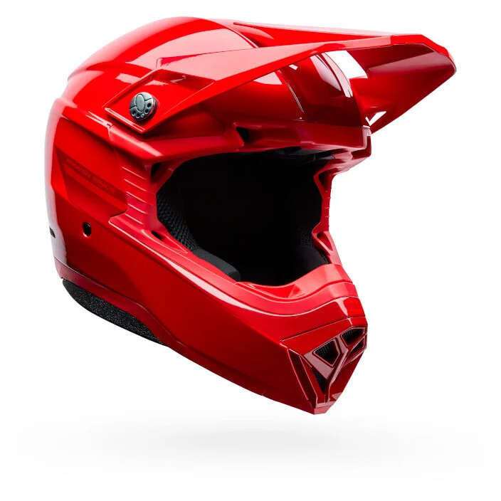 Casco Moto Cross Enduro Bell Moto-10 Mips FADE Rosso Popolare