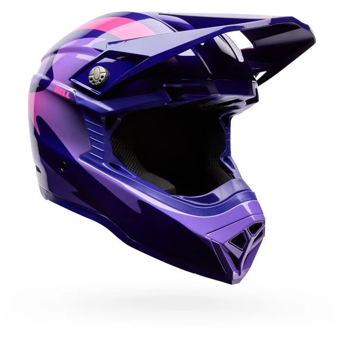 Reso Gratuito Casco Moto Cross Enduro Bell Moto-10 Mips FLUID Viola