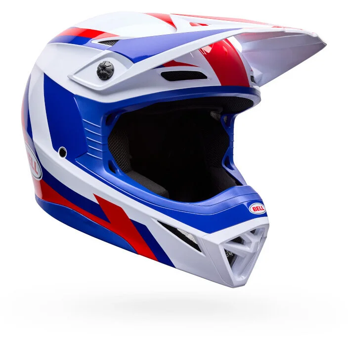 Prezzo Di Fabbrica Casco Moto Cross Enduro Bell MX-10 Mips DYNO Rosso Bianco