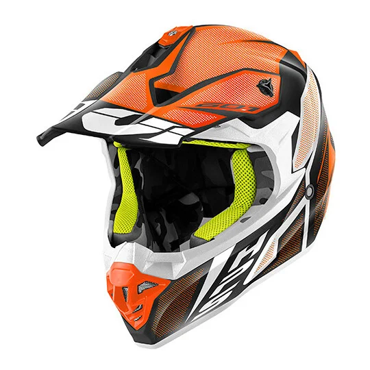 Casco Moto Cross Enduro Givi 60.1 INVERT Nero Arancio Super Prezzo