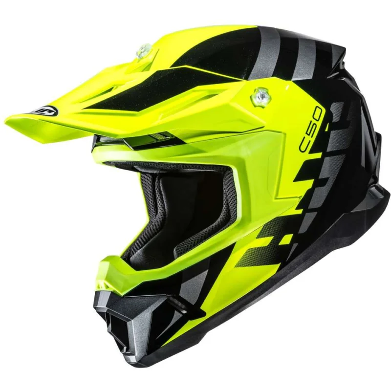Casco Moto Cross Enduro Hjc C50 MIRAGE MC3H Soddisfatti O Rimborsati