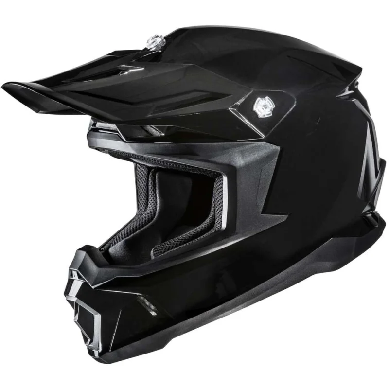 Casco Moto Cross Enduro Hjc C50 Nero Metal Soddisfatti O Rimborsati