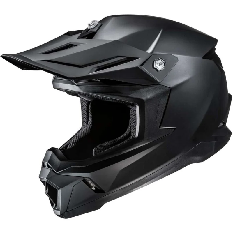 Casco Moto Cross Enduro Hjc C50 SEMI Nero Opaco Nuovo Arrivo