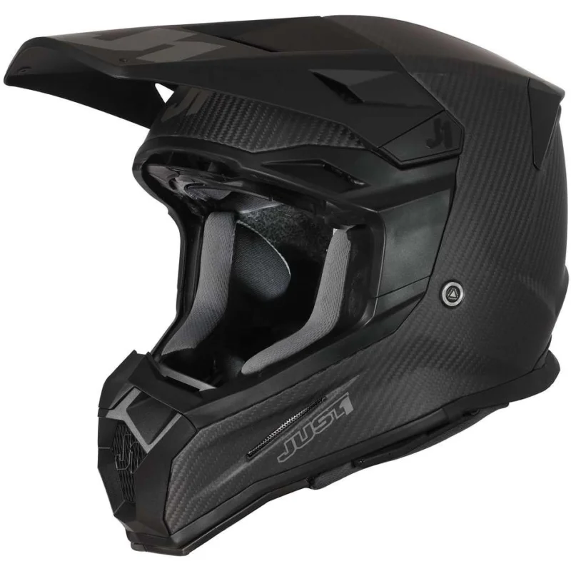 Casco Moto Cross Enduro in Carbonio Just1 J22 SOLID Carbon Opaco Prezzo Basso