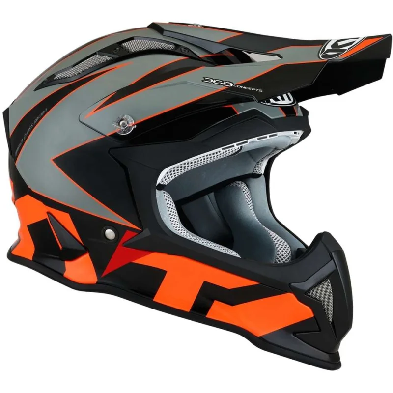 Casco Moto Cross Enduro In Fibra KYT STRIKE EAGLE BLINKING Scelto Dai Clienti