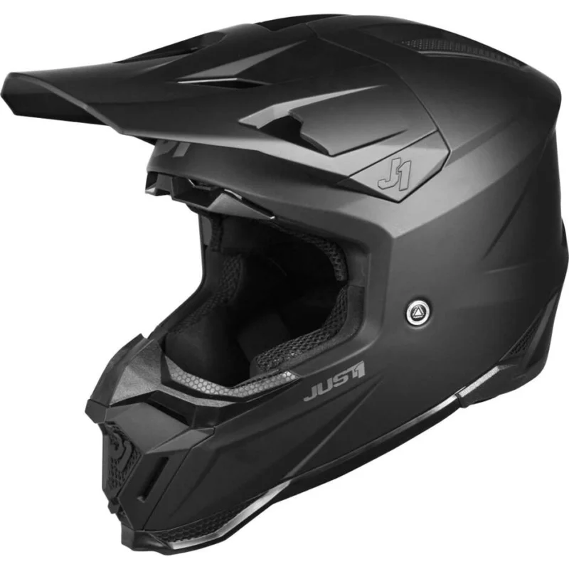 Casco Moto Cross Enduro Just1 J40 06 Nero Opaco A Buon Prezzo