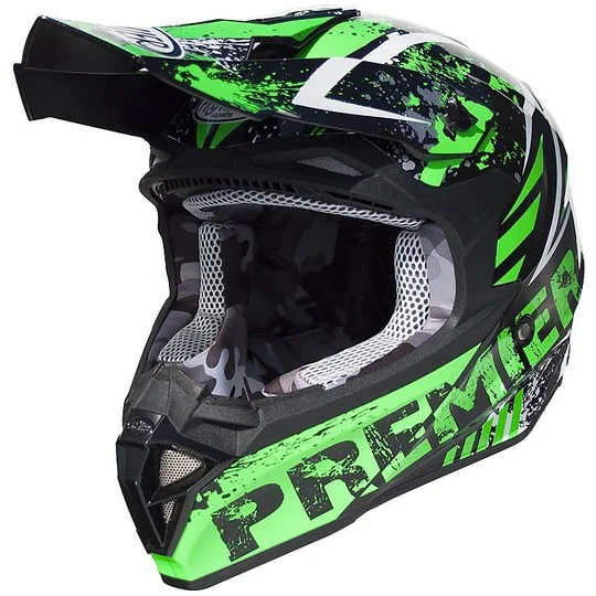 Subito Disponibile Casco Moto Cross Enduro Premier EXIGE ZX7