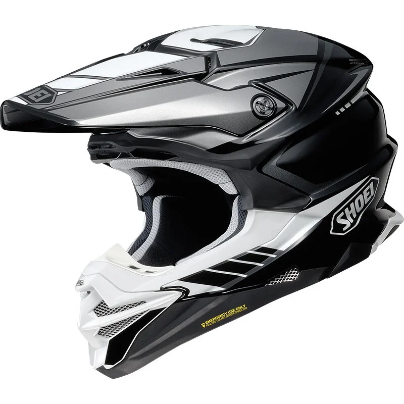 Casco Moto Cross Enduro Shoei VFX-WR 06 Jammer TC-5 Nero Grigio Ultima Occasione