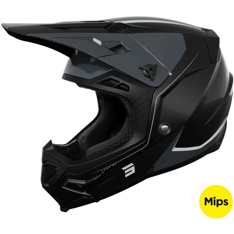 Super Prezzo Casco Moto Cross Enduro Shot CORE COMP Nero Perla
