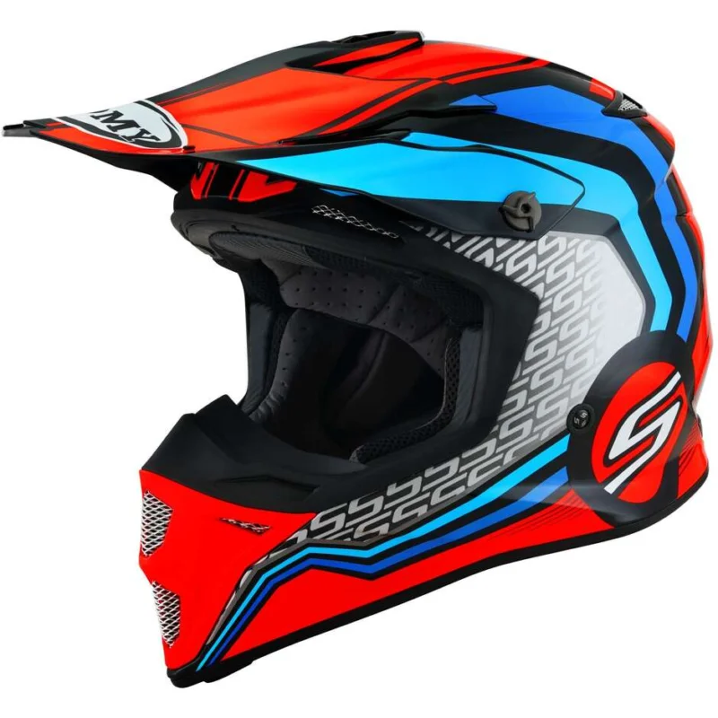 Compra Adesso Casco Moto Cross Enduro Suomy MX SPEED PRO FORWARD Arancio BLU