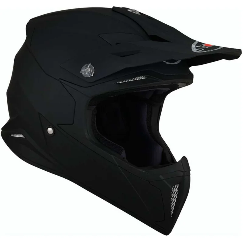 A Buon Prezzo Casco Moto Cross Enduro Suomy X-WING PLAIN Opaco Nero