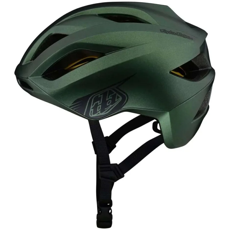 Acquista Ora Casco Moto Cross Enduro Troy Lee Design GRAIL BADGE FOREST GREEN XSSM