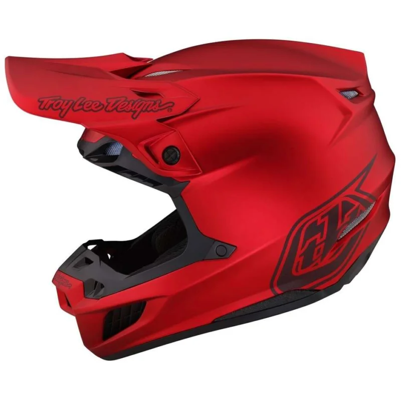 Pagamento Sicuro Casco Moto Cross Enduro Troy Lee Design SE5 ECE COMPOSITE WMIPS CORE Rosso
