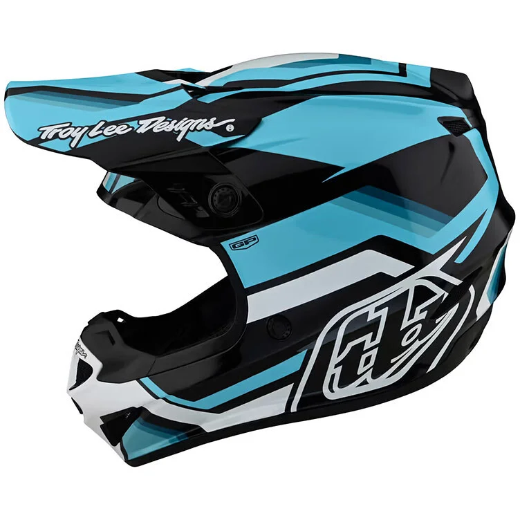 Di Tendenza Casco Moto Cross Enduro Troy Lee Designs GP APEX Azzurro
