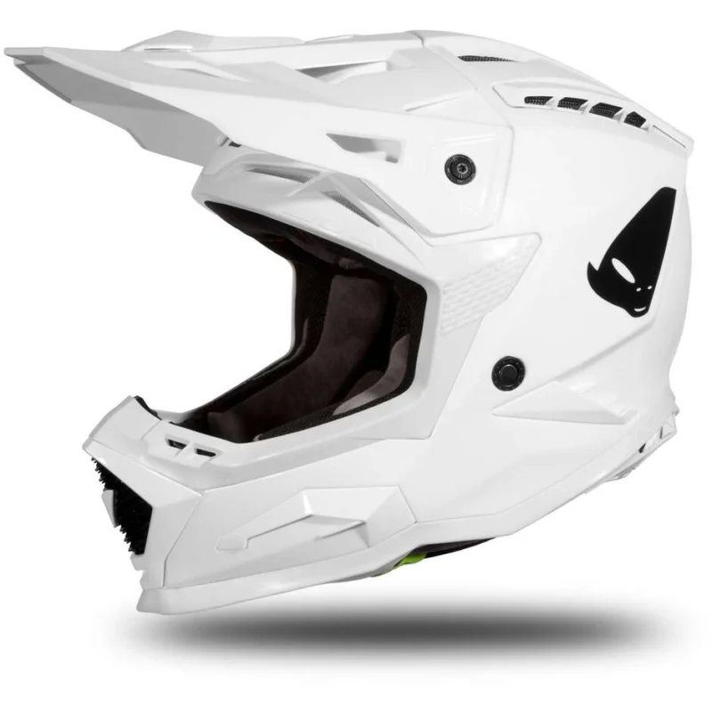 Casco Moto Cross Enduro Ufo ECHUS Bianco Nuova Collezione