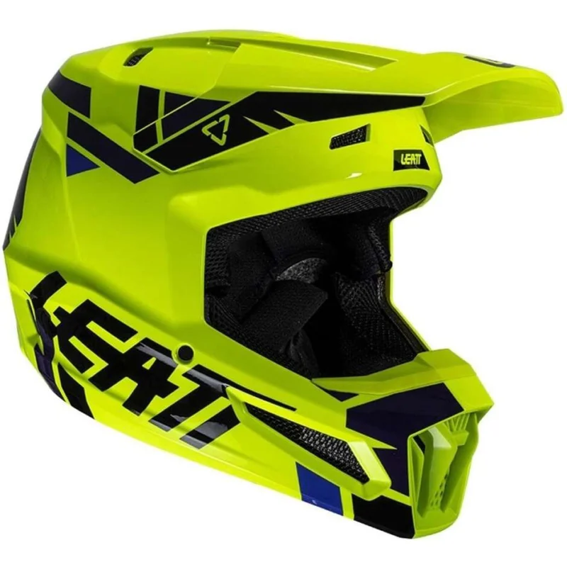Casco Moto Cross Leatt 2.5 V25 ARGON Verde Spedito Oggi