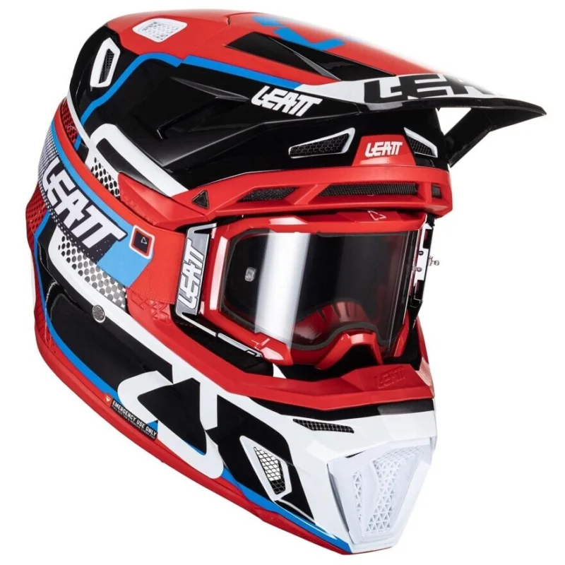 Compra Online Casco Moto Cross Leatt KIT MOTO 8.5 V24 RED Rosso