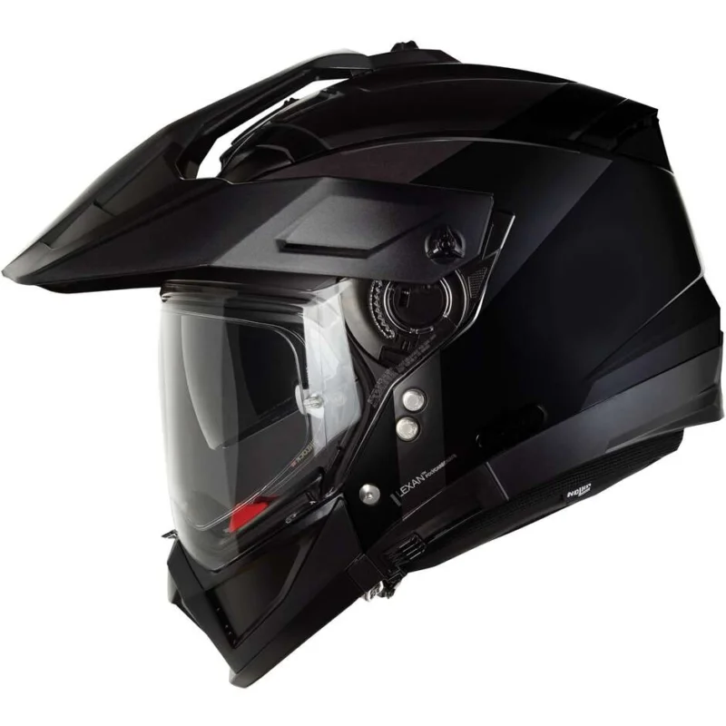 Casco Moto Crossover Nolan N70-2 X 06 CLASSICO 301 Nero Lucido Prezzo Basso