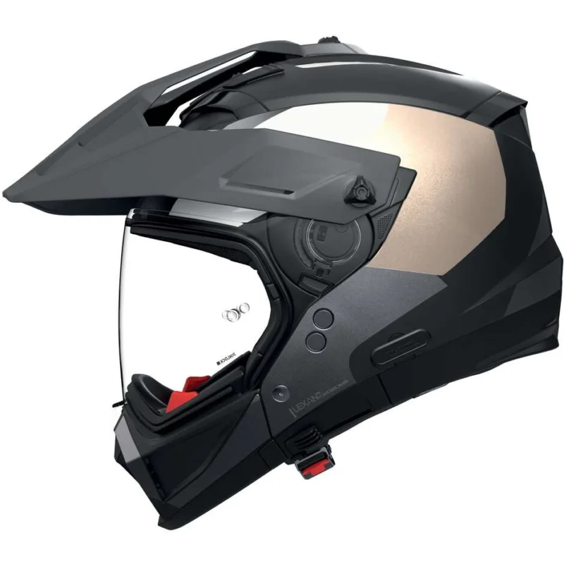 Acquista Ora Casco Moto Crossover Nolan N70-2 X 06 SELVADO 347 Nero Grigio Bianco Sabbia Opaco