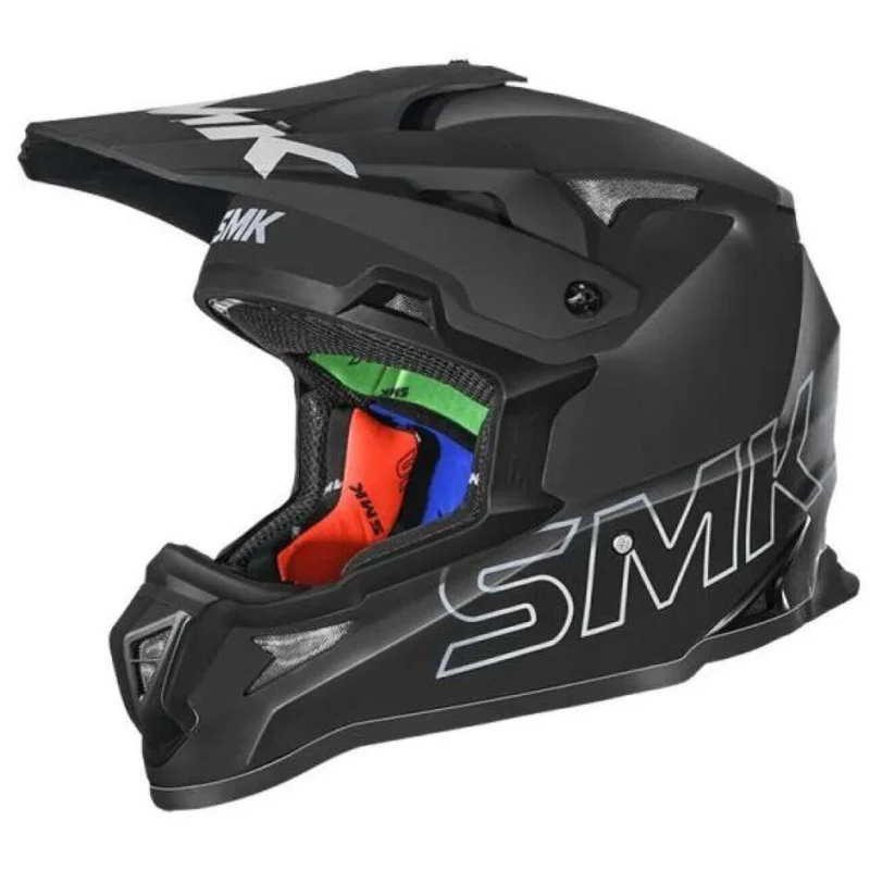 Casco Moto Cross SMK Allterra MX MA260 Nero opaco Compra Online