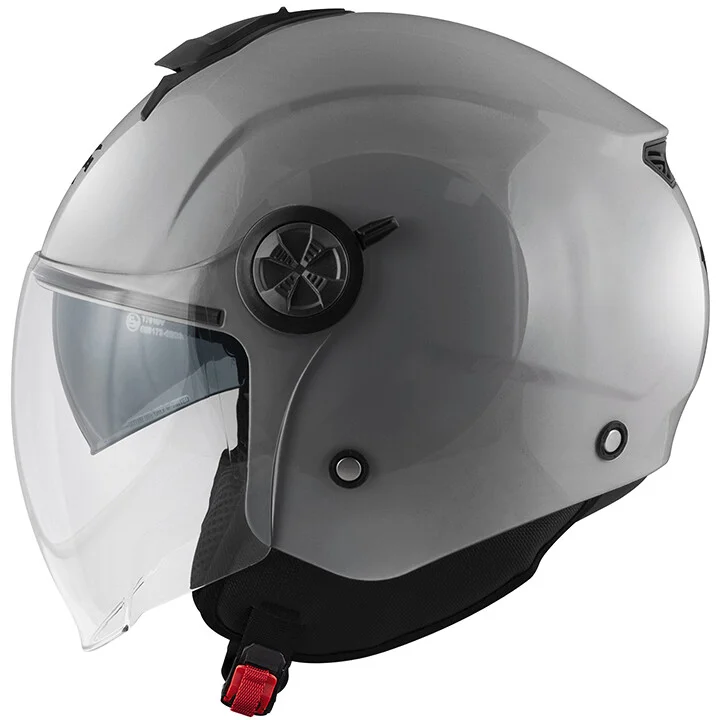 Compra Online Casco Moto Demi-Jet Kappa KV60 Grigio Lucido