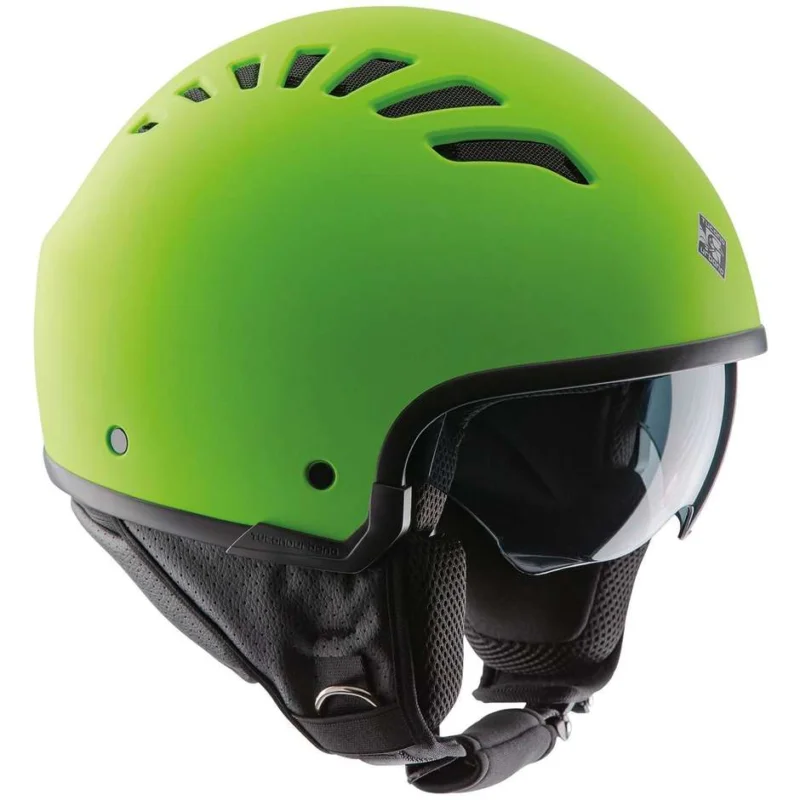 Casco MOto Demi-Jet Tucano Urbano EL'FRESH 1150 Verde Opaco Subito Disponibile