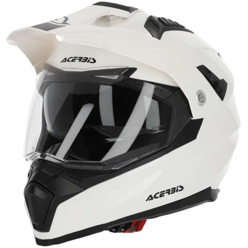 Ultime Pezzi Casco Moto Integrale Adventure Acerbis FLIP FS-606 Bianco