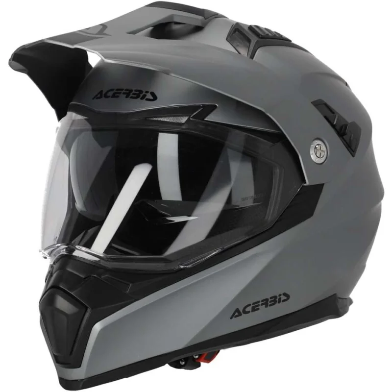 Miglior Prezzo Casco Moto Integrale Adventure Acerbis FLIP FS-606 Grigio