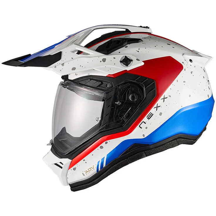 Prezzo Basso Casco Moto integrale Adventure Nexx X.RALLY Yuma Blu Rosso