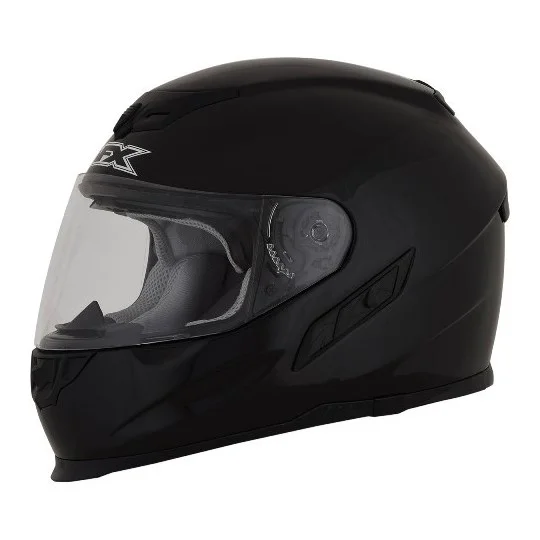 Ultimissimo Modello Casco Moto Integrale AFX FX-105 Solid Nero Lucido