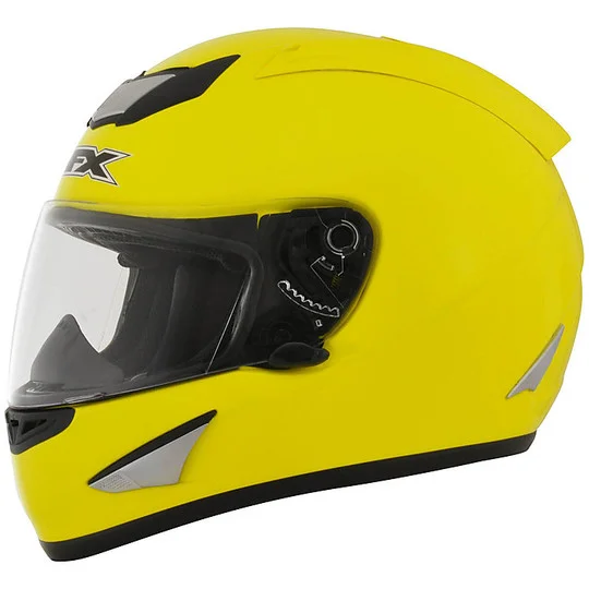Ultime Pezzi Casco Moto Integrale AFX Monocolore Giallo Hi Vision