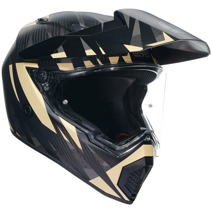 Casco Moto Integrale Agv AX9 STEPPA Opaco Carbonio Grigio Sand Prezzo Conveniente