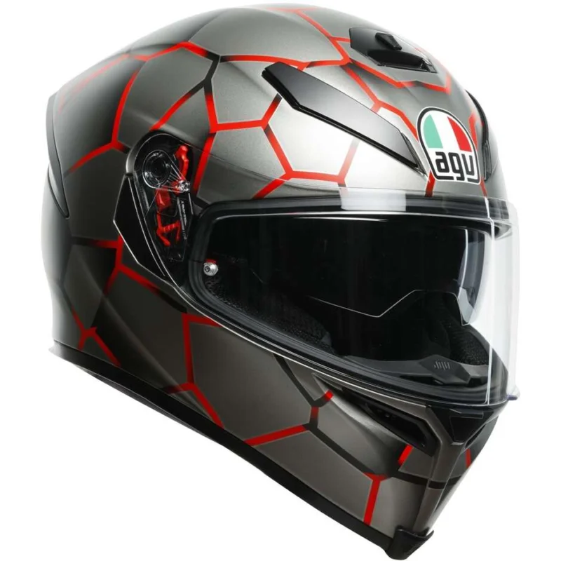 Prezzo Basso Casco Moto Integrale Agv K5 S VULCANUM Rosso