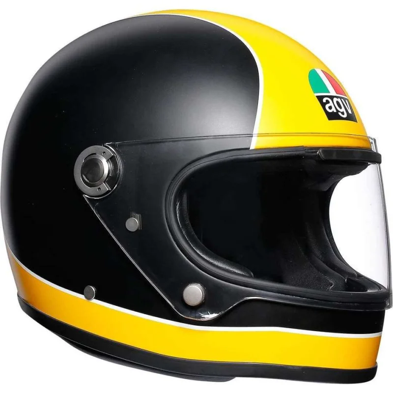 Casco Moto Integrale AGV Legend X3000 Multi Super Agv Nero Opaco Giallo Miglior Prezzo