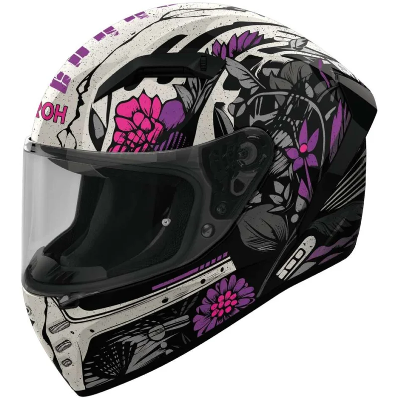 Casco Moto Integrale Airoh CONNOR BLOOM Lucido Miglior Prezzo