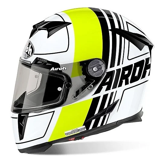 Must-Have Casco Moto Integrale Airoh GP 500 Scrape Giallo Lucido