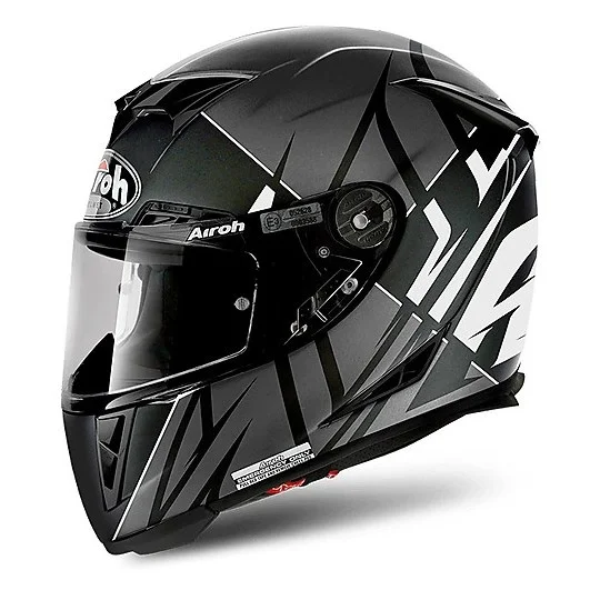 Casco Moto Integrale Airoh GP 500 Sectors Banco Opaco Vendita Finale