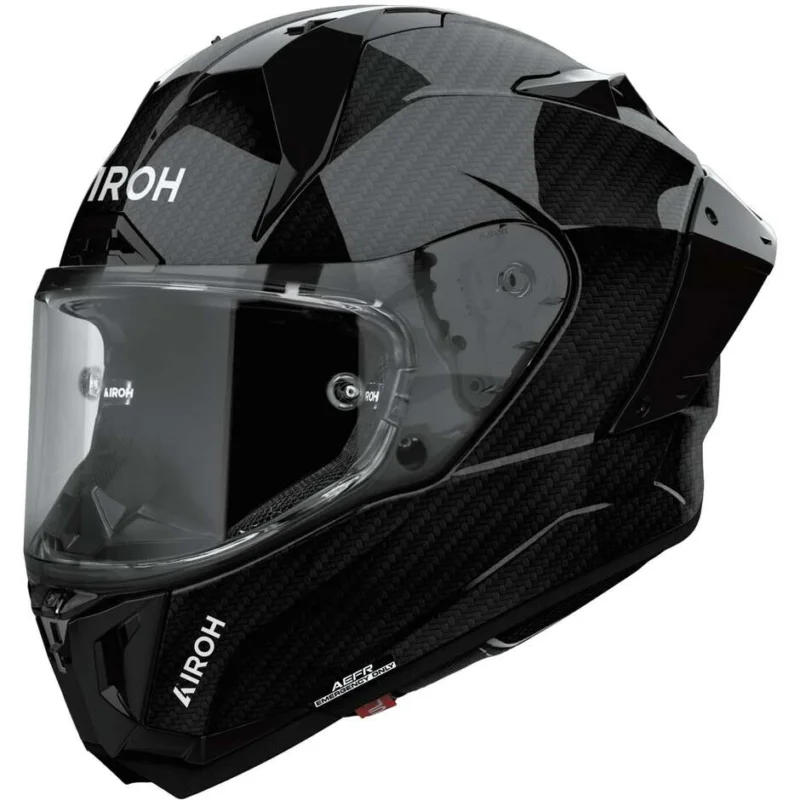 Popolare Casco Moto Integrale Airoh GP 800 CARBON Lucido 6K ECE