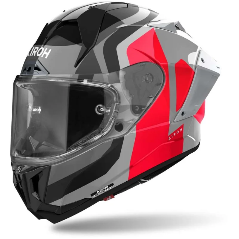 Casco Moto Integrale Airoh GP 800 COMPETITION Rosso Lucido Nuovo Arrivo