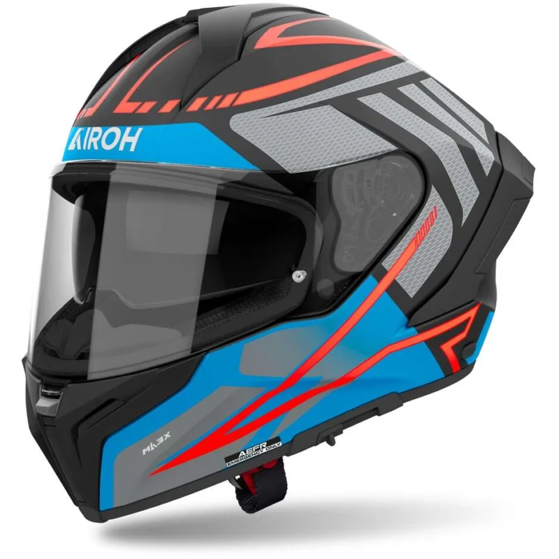 Casco Moto Integrale Airoh MATRYX RIDER Blu Scuro Opaco A Buon Prezzo