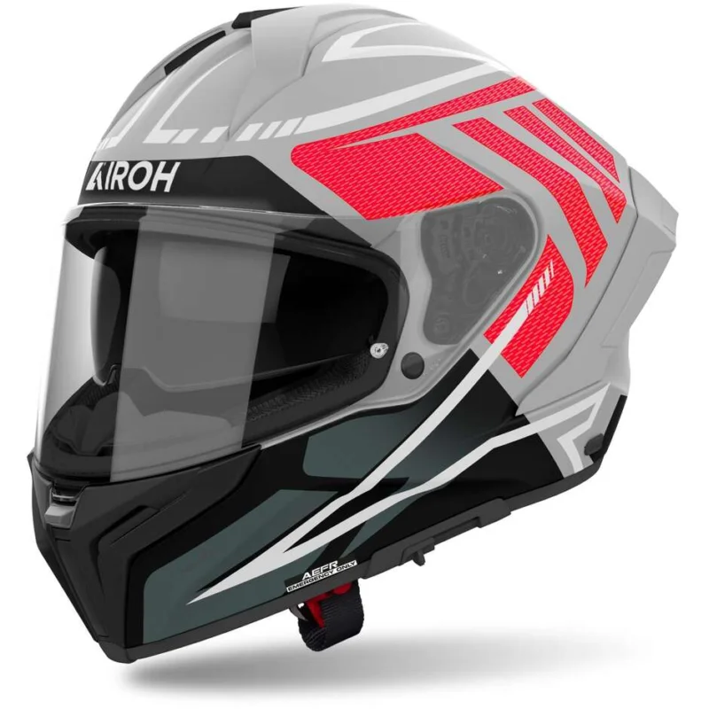 Casco Moto Integrale Airoh MATRYX RIDER Rosso Opaco Novità