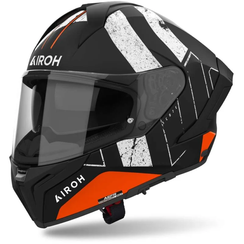 Casco Moto Integrale Airoh MATRYX SCOPE Arancio Opaco Promozione Esclusiva
