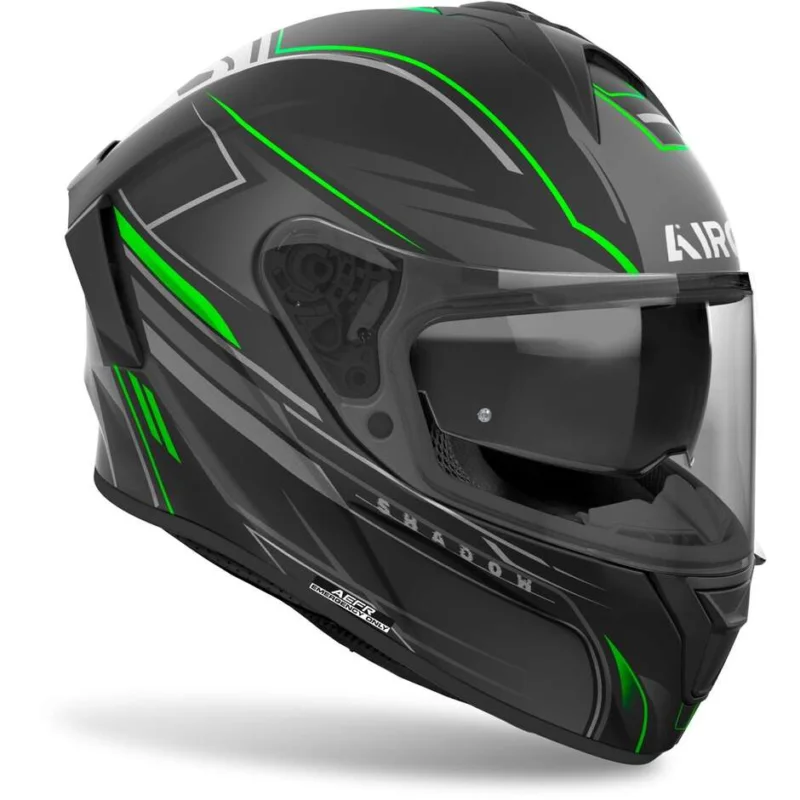 Popolare Casco Moto Integrale Airoh SPARK 2 SHADOW Verde Opaco