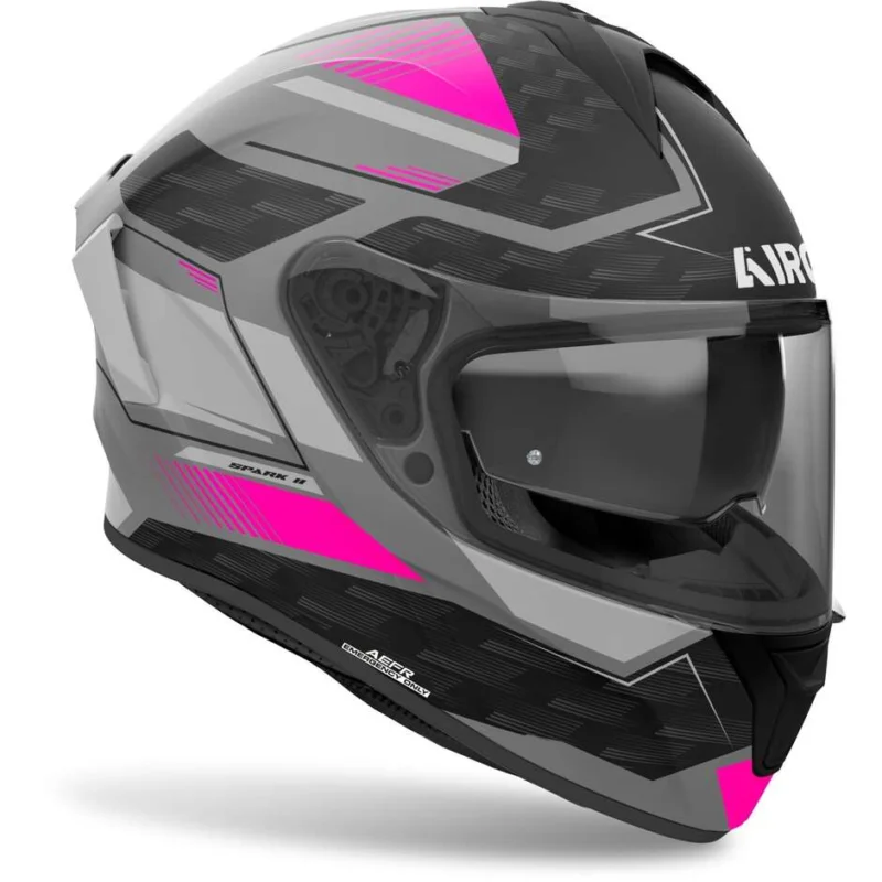 Casco Moto Integrale Airoh SPARK 2 ZENITH Rosa Opaco Consegna Rapida