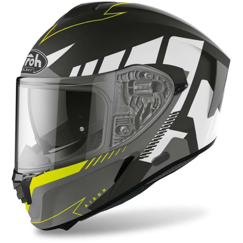Professionale Casco Moto Integrale Airoh SPARK Rise Nero Opaco