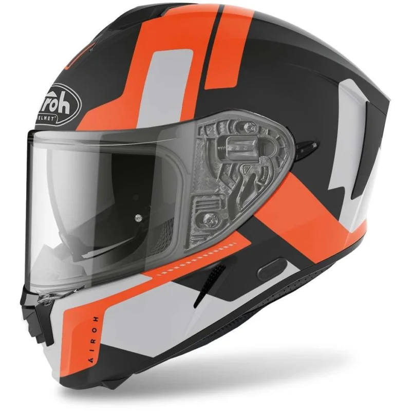 Ultimissimo Modello Casco Moto Integrale Airoh SPARK Shogun Arancio Opaco