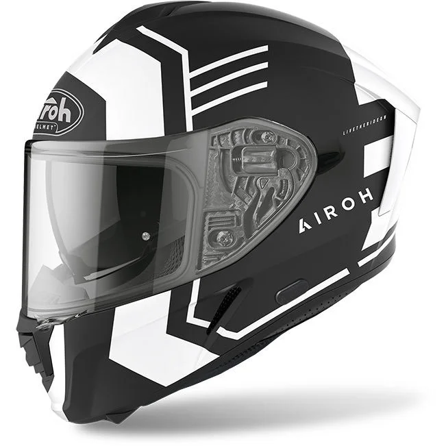 Casco Moto Integrale Airoh SPARK Thrill Nero Opaco Subito Disponibile