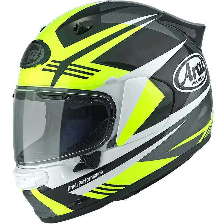 Casco Moto Integrale Arai Quantic Mark Giallo A Buon Prezzo